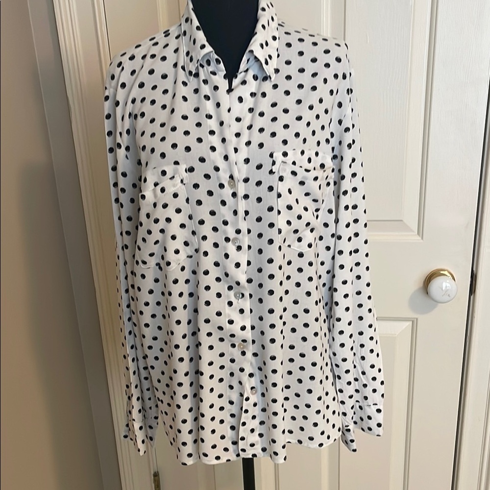 Blouse by Just Living size large